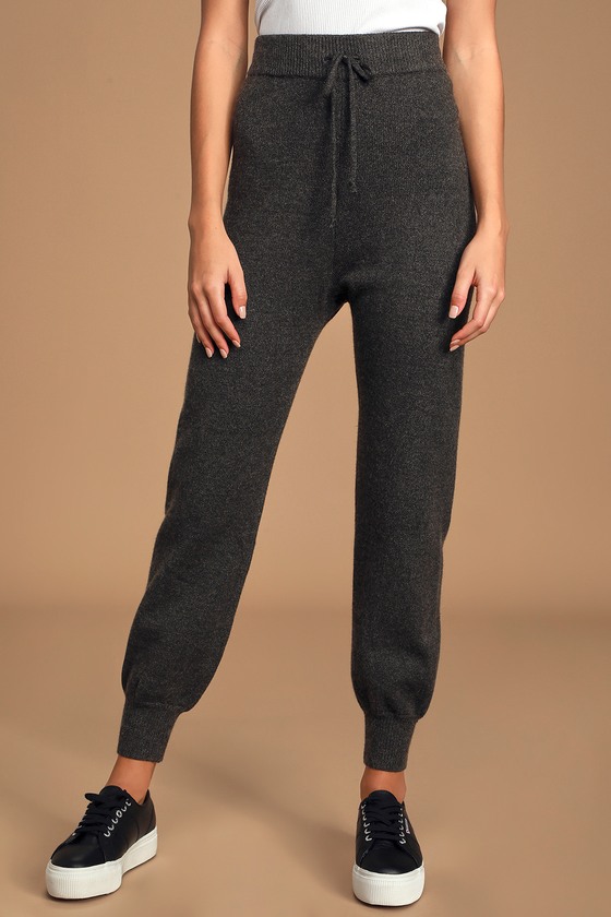 mens charcoal joggers