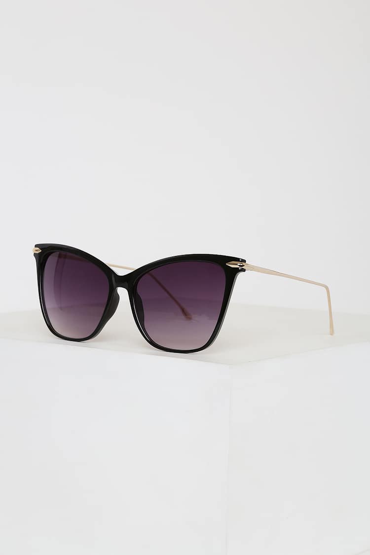 Reality Check Black Sunglasses