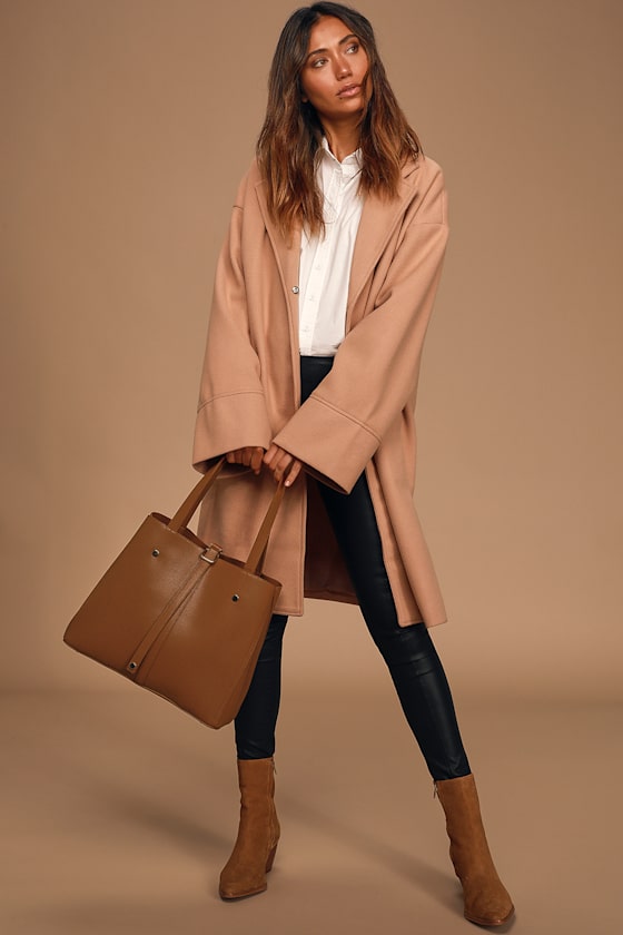 Back to Business Cognac Tote 6