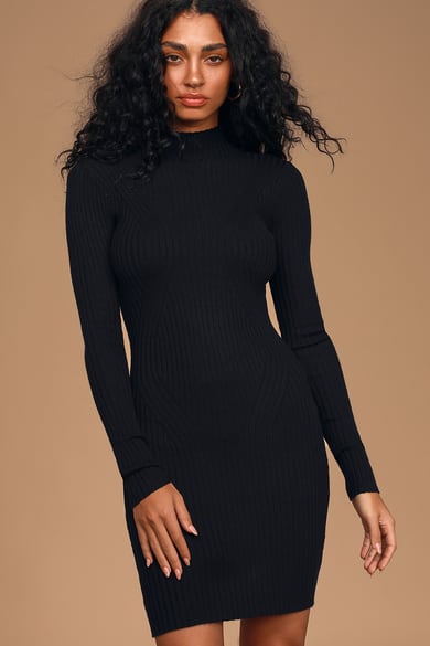 Sweater Dresses With Belt