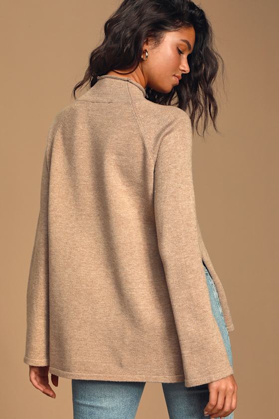 Kait Sleeveless Sweater - Taupe main image 1