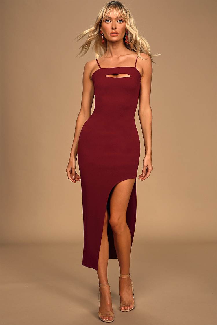deep v neck black cocktail dress Feather Straps V-Neck Long Party with Slit Jennifer Aniston:fashion evolution Design Choice:Bridesmaid size_xl Winter Neckline