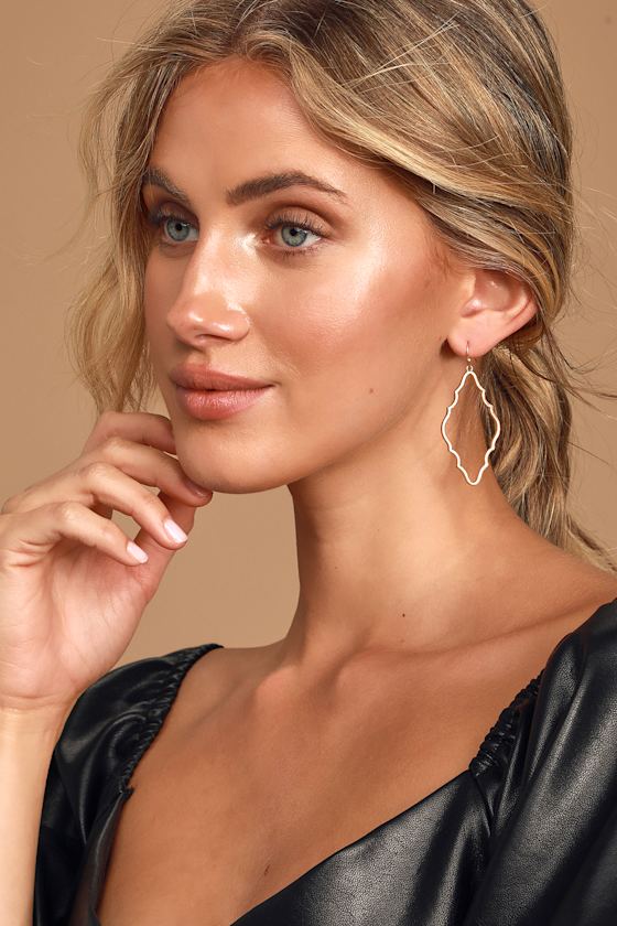 Reagan Gold Earrings 3