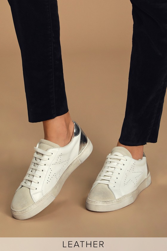 steve madden rezza white sneaker