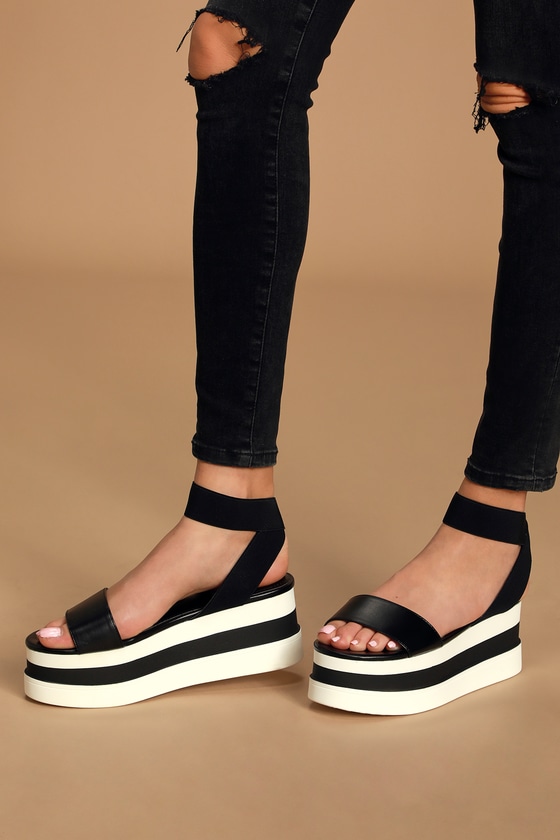 steve madden platform slippers