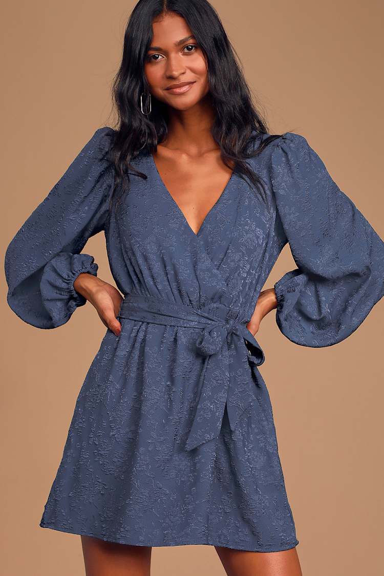 blue dress balloon sleeves Navy Blue Velvet Maxi Dress, Balloon Sleeve Dress, Long Sleeve Formal Dress, Wedding Guest Dress, Evening Velvet Dress