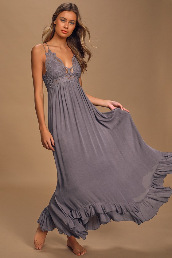 free people adella maxi dress