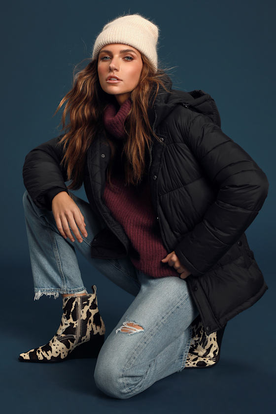 Winning Style Black Puffer Jacket 6