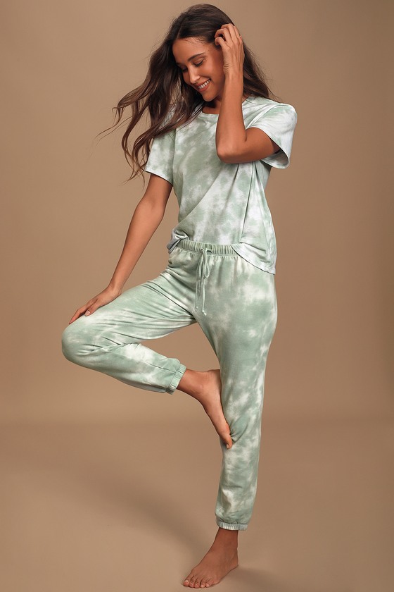 michelle keegan tie dye joggers