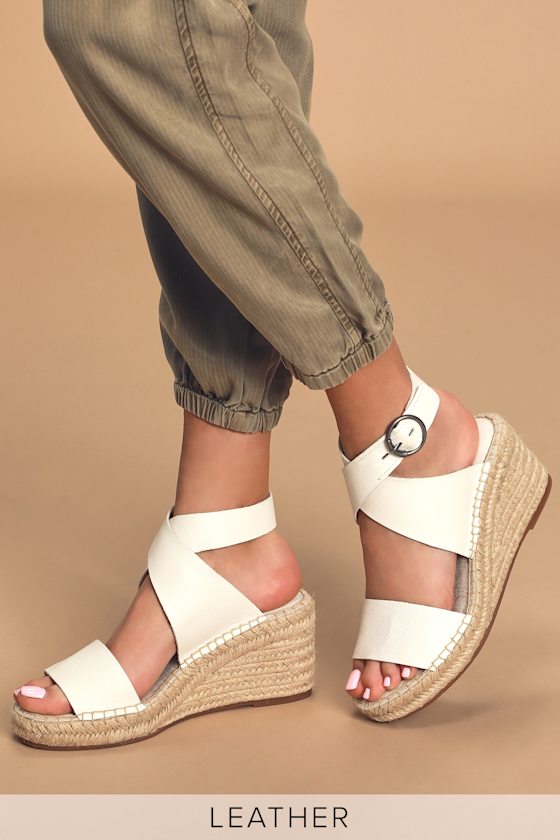 white espadrille wedges open toe