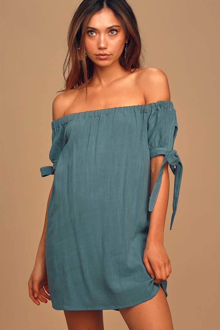 off shoulder maxi summer dress Tropical Floral Off-Shoulder Smocked Bodice Summer Maxi Dress Floral / S