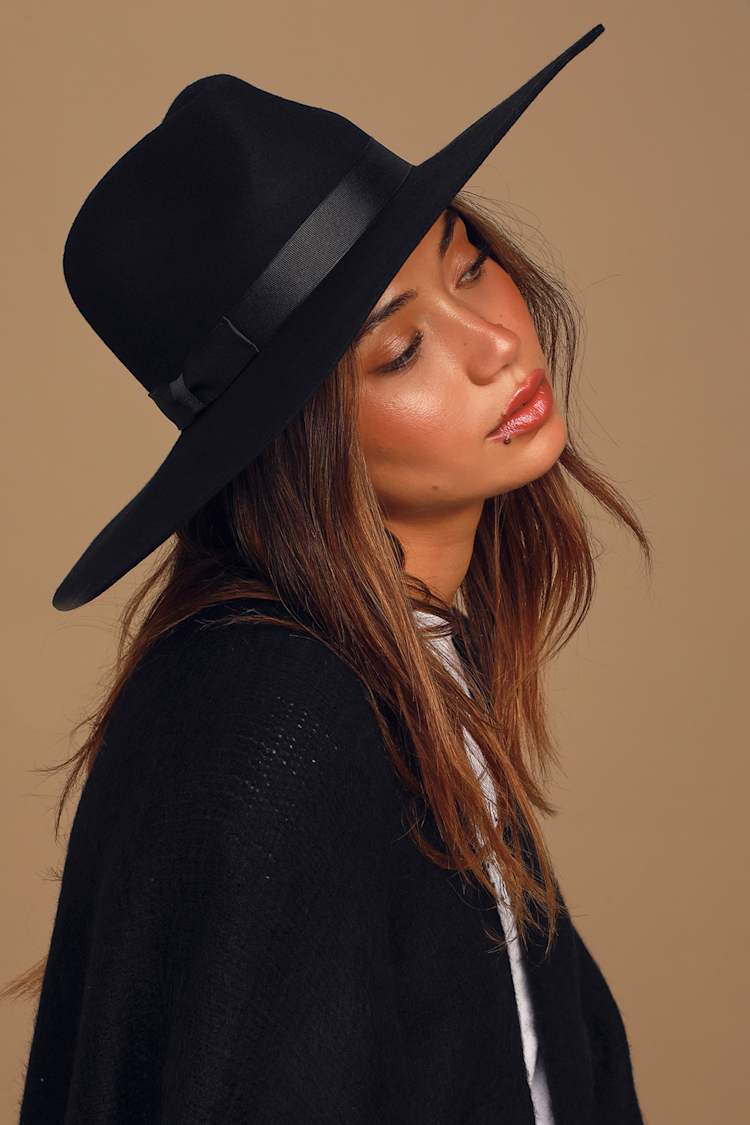 Lack of Color Montana Midnight Muse II - Black Wool Hat  display picture 1