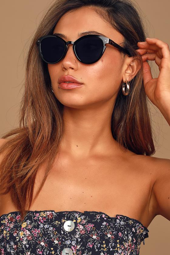 Can't Stop Now Black Sunglasses 1