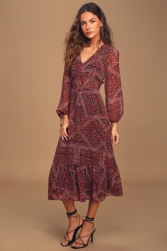kleid boho midi