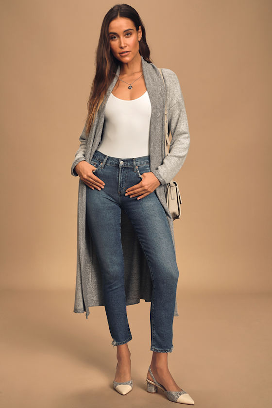 Toni Stratosphere Medium Wash Mid-Rise Straight-Leg Jeans 5