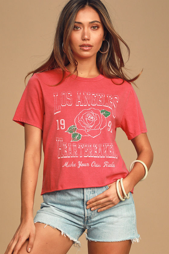 cute pink tee