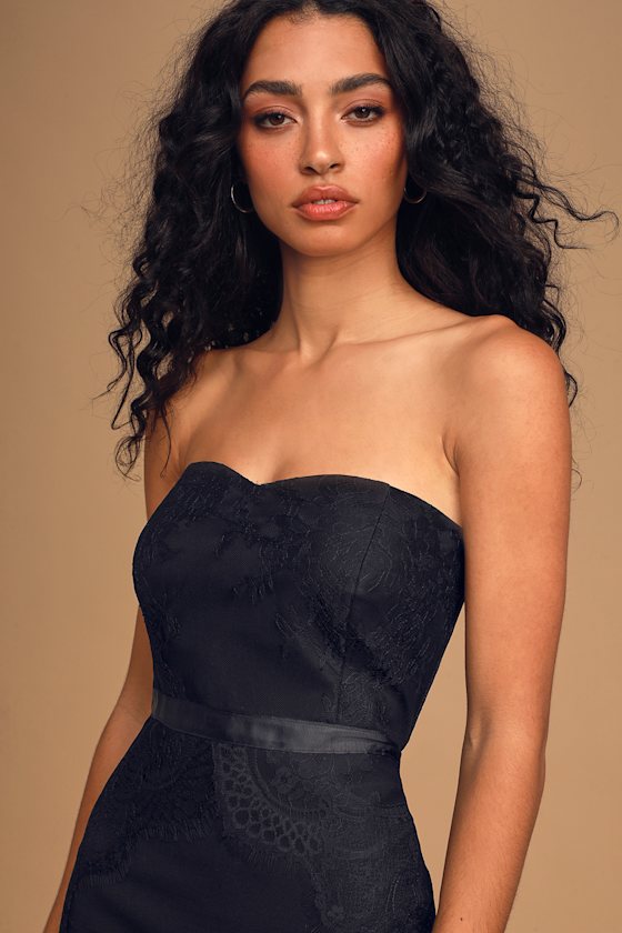black mini bodycon dress as seen on tv