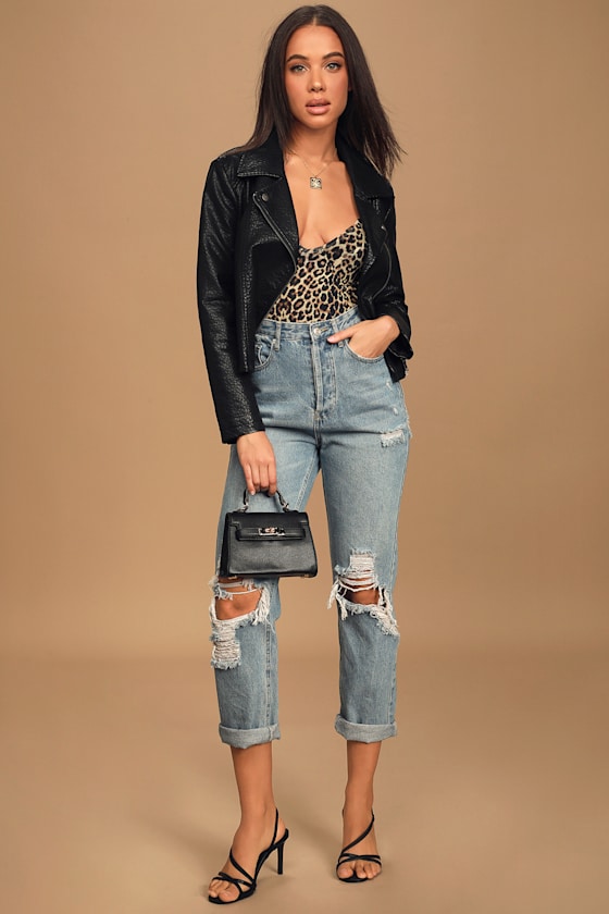 Daring Desires Tan Leopard Print Mesh Bustier Bodysuit 2