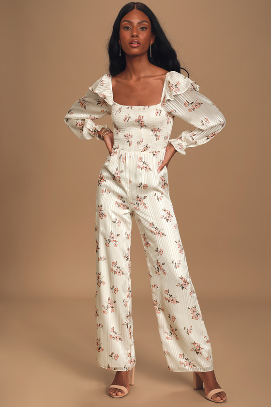 Ali and sale jay floral jumpsuit