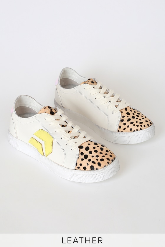 Dolce Vita Zaga - Leopard Print Sneakers - Leather Sneakers