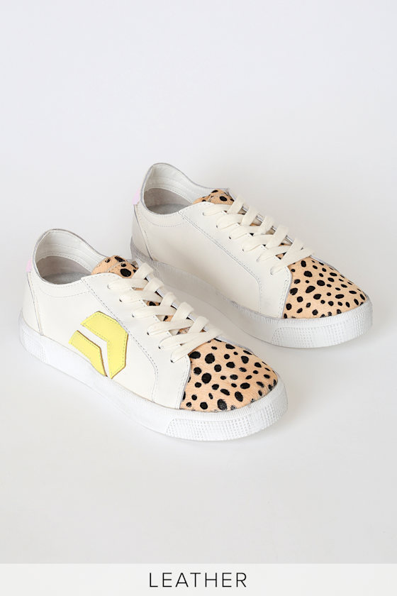 Dolce Vita Zaga - Leopard Print Sneakers - Leather Sneakers