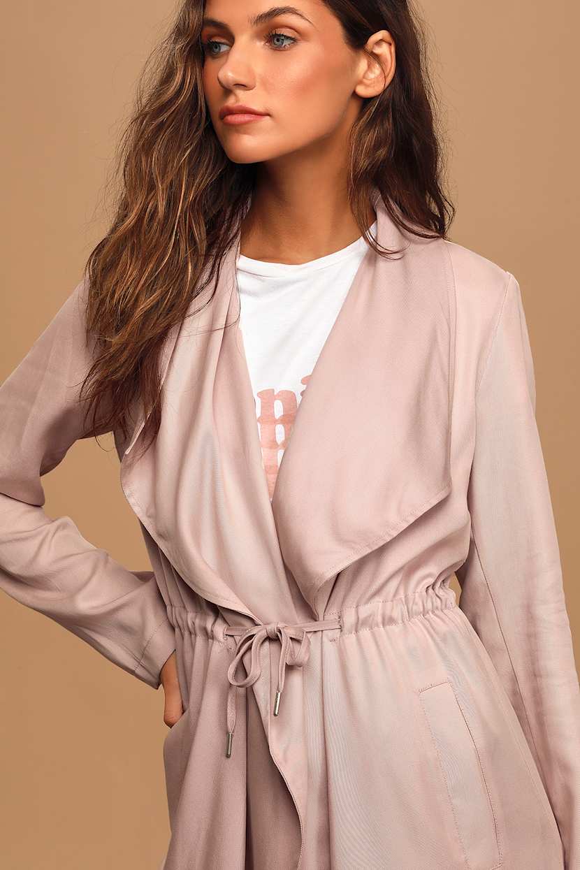 blush pink dress coat pink dress coat Siena