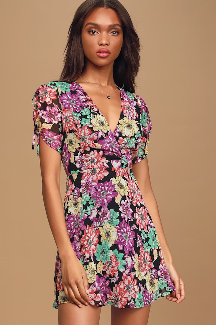 short fall dress Declan Satin Pleated Dress