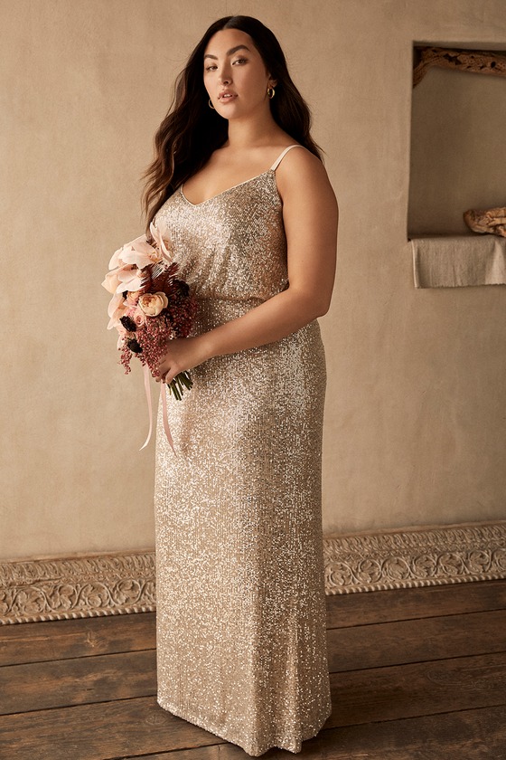Broadway silver sequin clearance sleeveless maxi dress