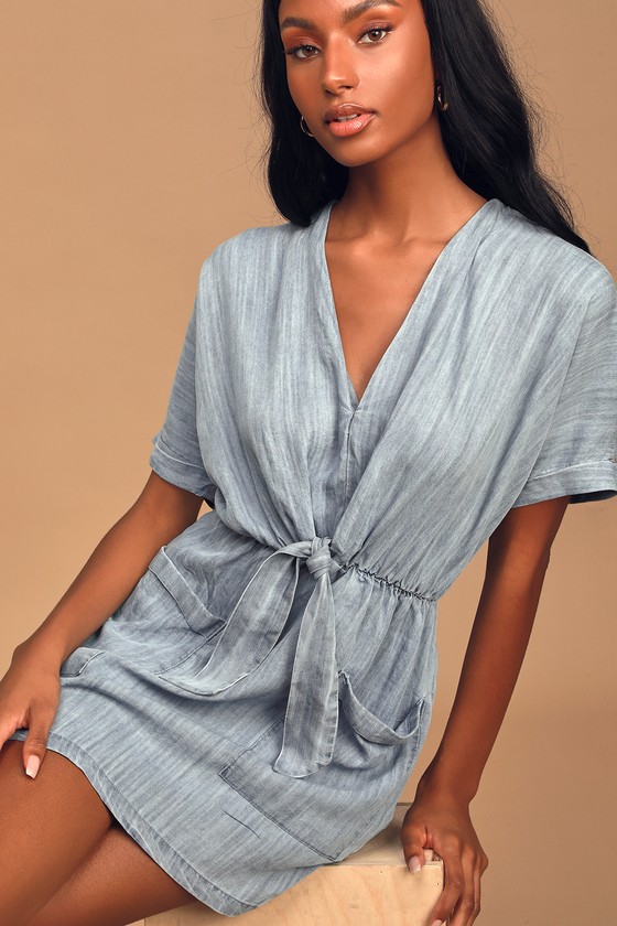Lulus sales chambray dress