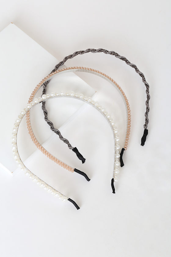 Cute Headband Set Multi Headband Pack Embellished Headbands Lulus
