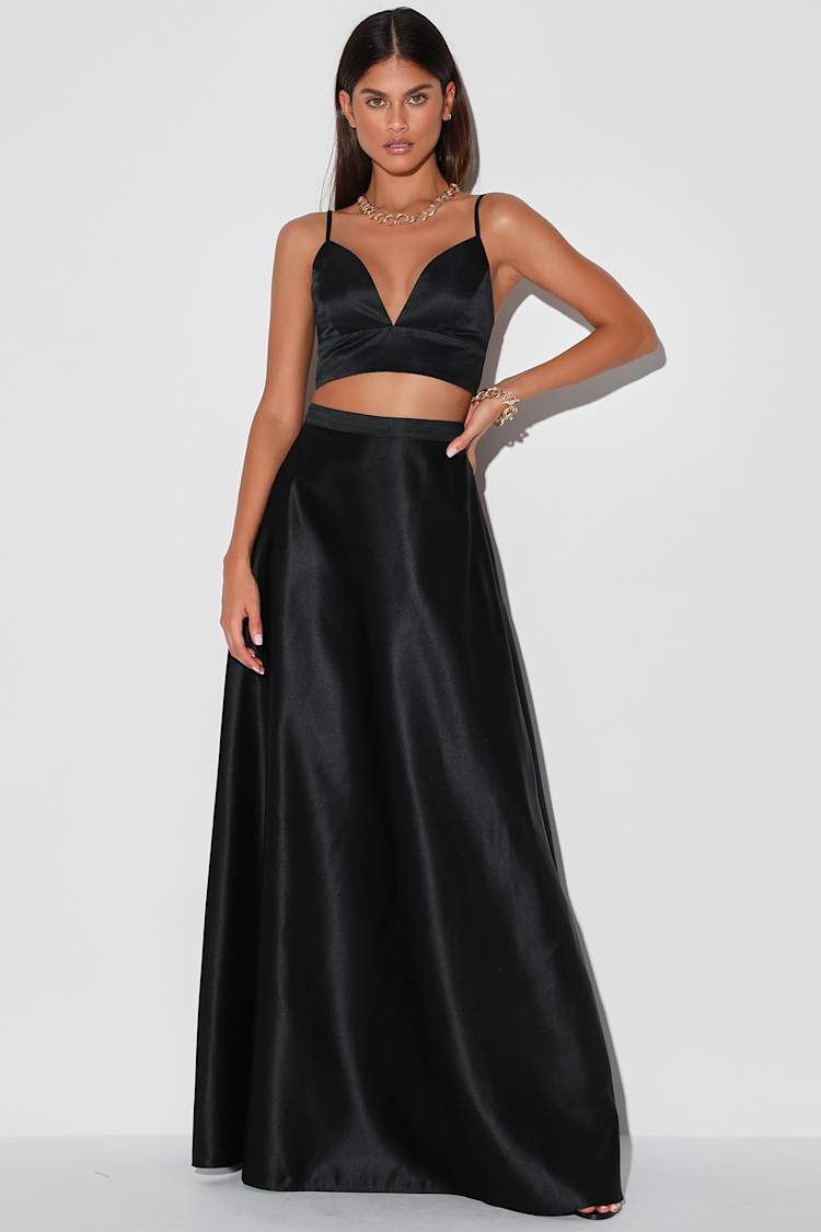 Black two piece