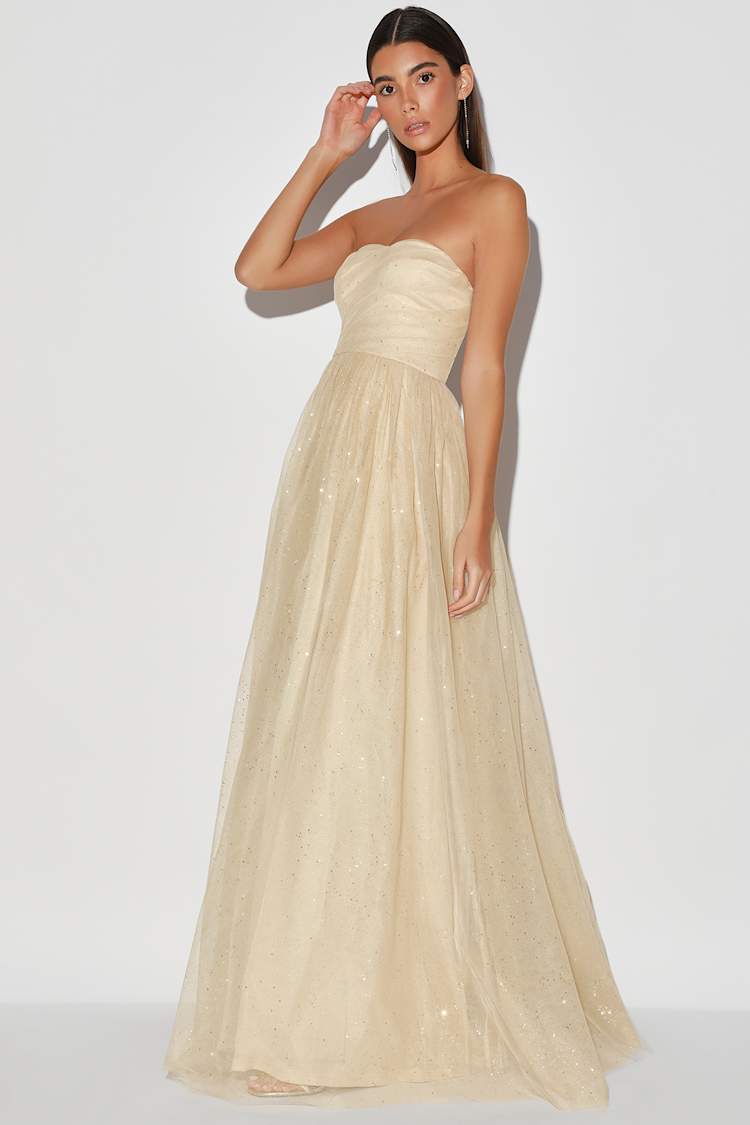 dress cream and gold retrofete Zevy Dress in Cream,Metallic Gold