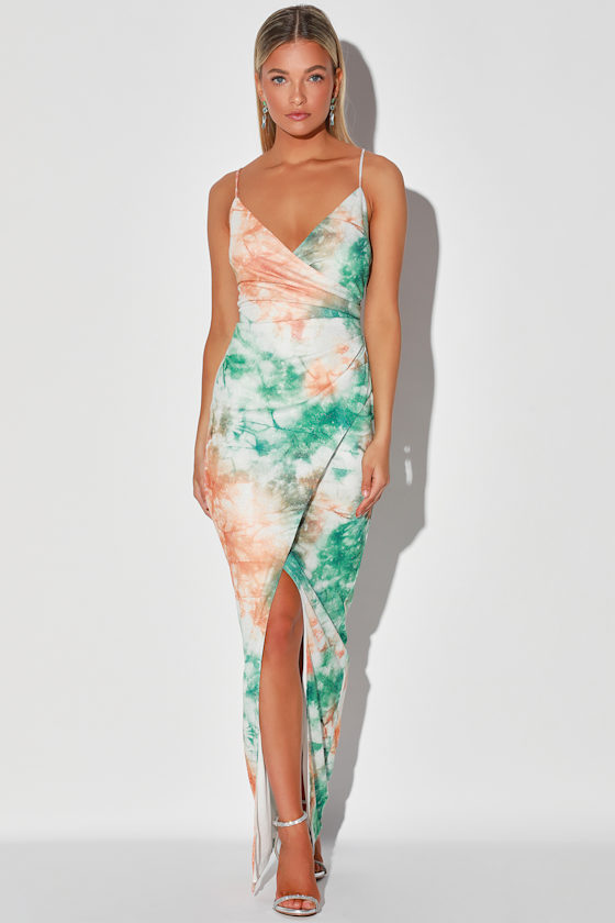 Metallic Tie-Dye Lanai Top