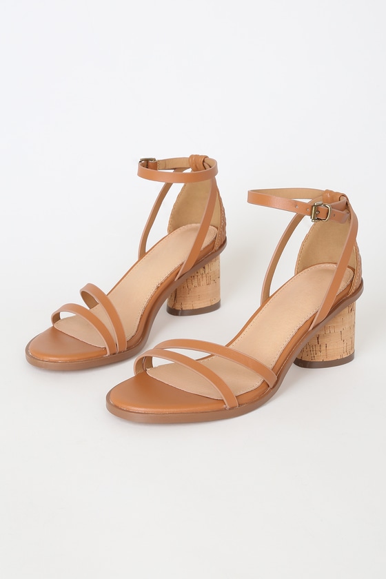 camel high heel shoes