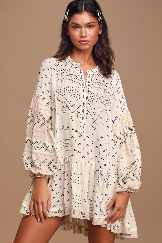 ivory tunic dress