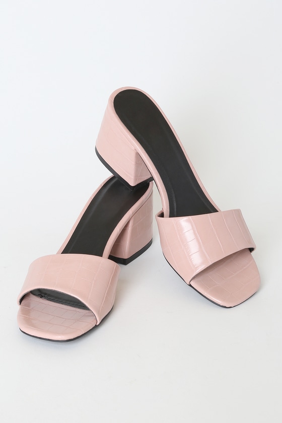 crocodile heels