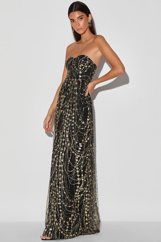 Cute black and clearance gold outfits