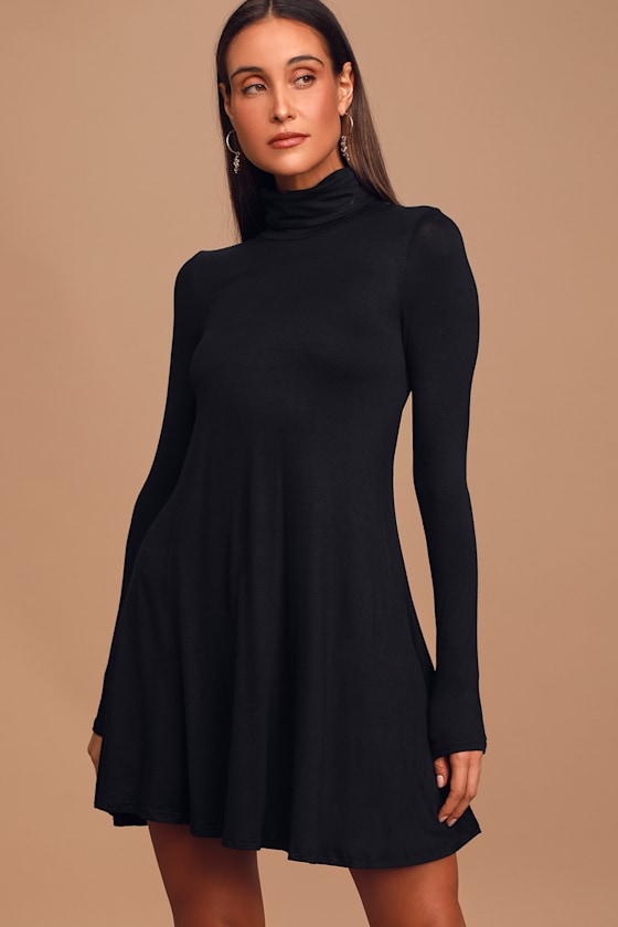 Sway, Girl, Sway! Black Swing Dress 12