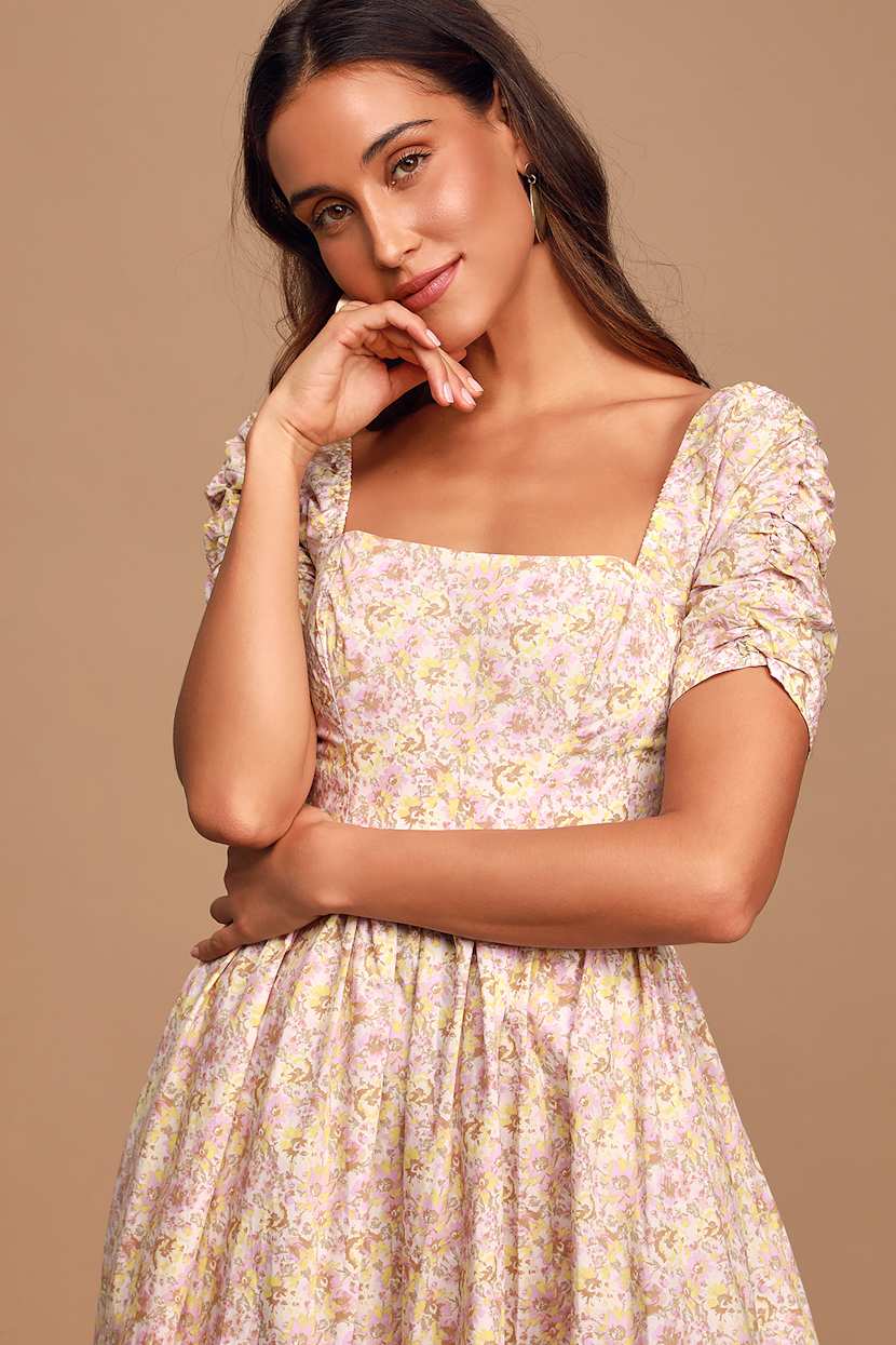knee length dresses for ladies Shamine Midi Dress - Sand