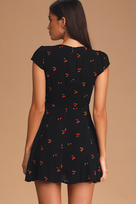 Black cherry cotton dress tanakadaisuke tanaka daisuke Black cherry cotton dress tanakadaisuke tanaka daisuke