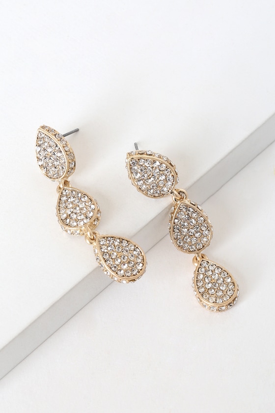 Windsor The Perfect Moment Rhinestone Drop Earrings | CoolSprings Galleria
