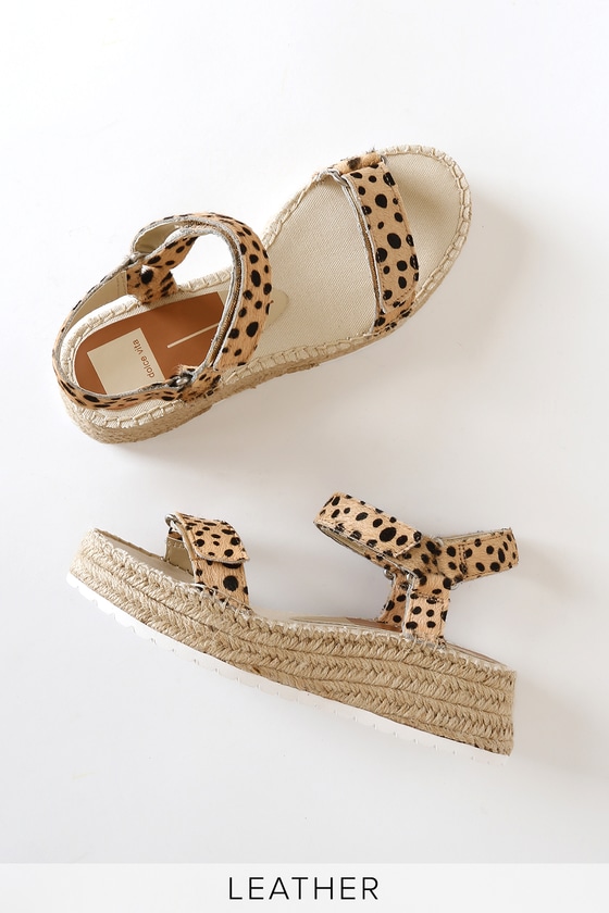 Dolce vita sales leopard espadrilles