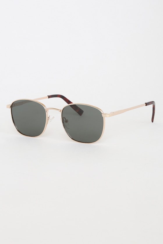 Neptune Deux Gold Square Sunglasses 3