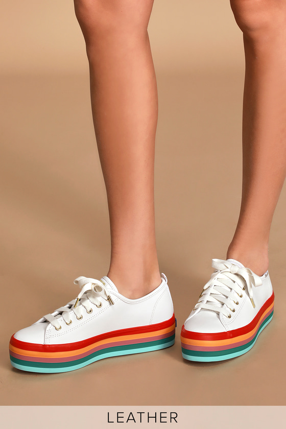 keds triple up rainbow sneakers