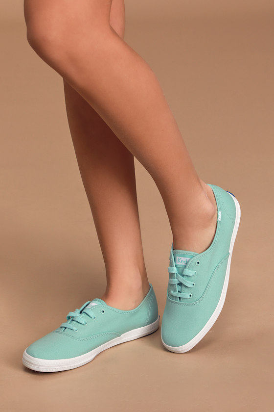 Champion Aqua Canvas Sneakers 1