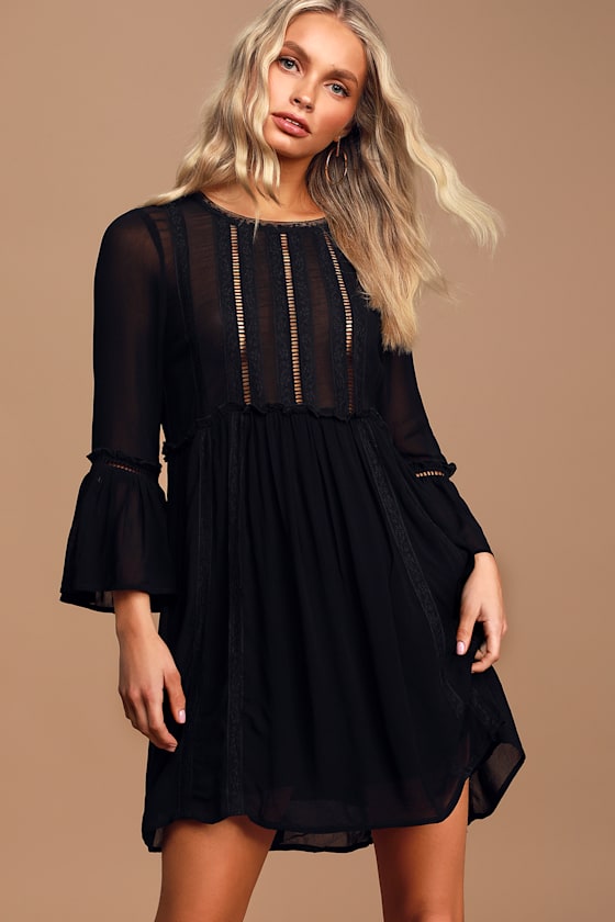 crochet babydoll dress