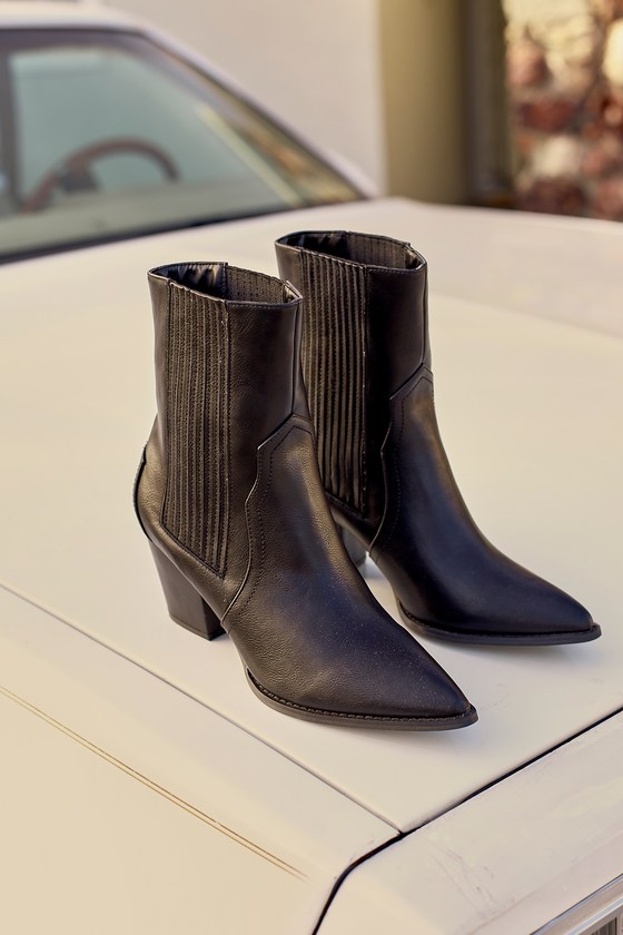 vegan mid calf boots