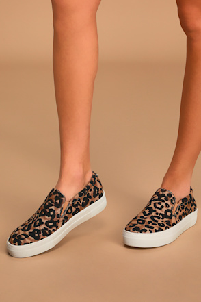Steve Madden Gills-A Leopard Sneakers Platform Sneakers Lulus