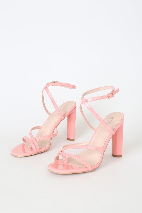 petal pink heels