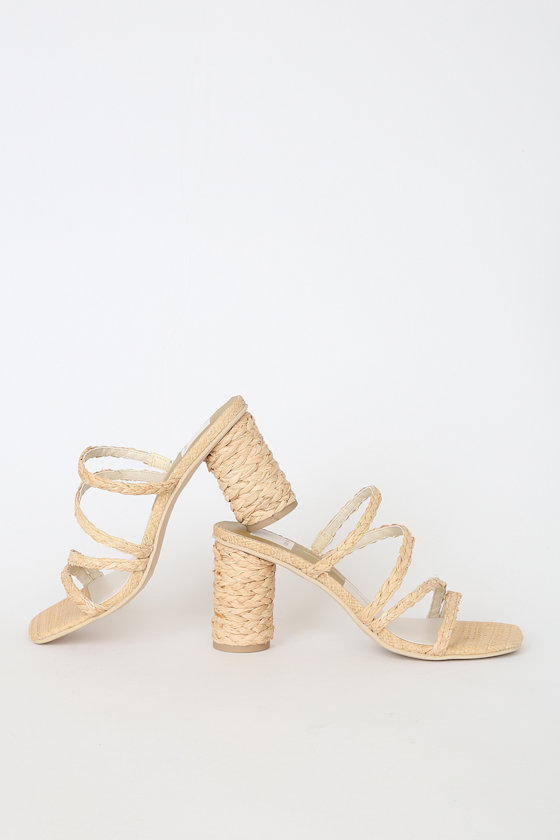 dolce vita noles heels raffia